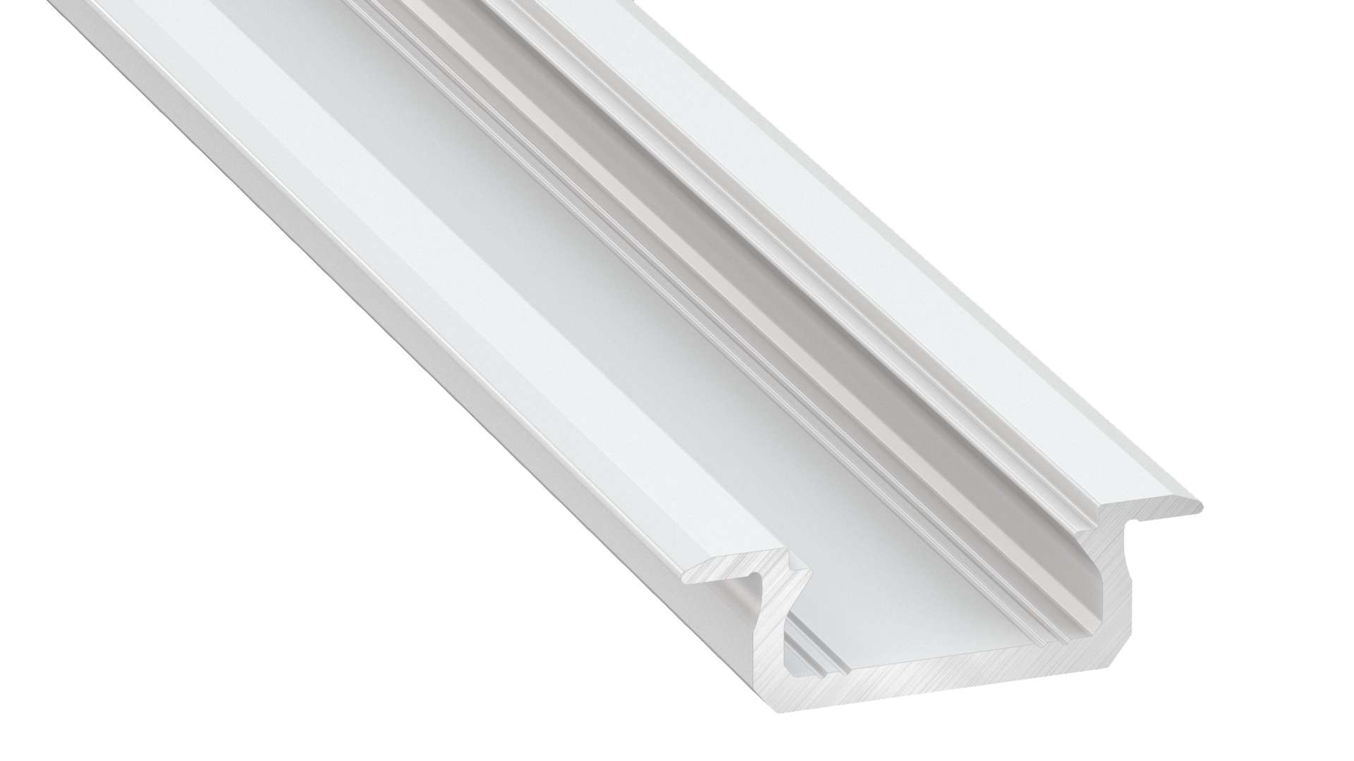 Lumines profile type Z lacquered white, 6,15 m